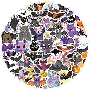 Cartoon Bat Sticker Pack