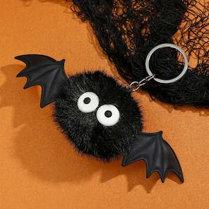 Clothing: Fluffy Bat Keyring