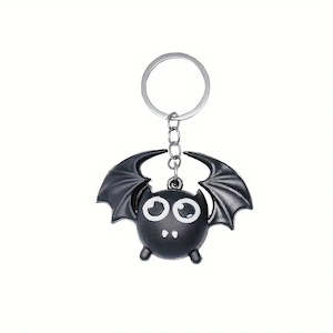 Clothing: Cute Cartoon Bat Keyring