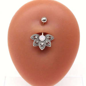 Clothing: Petal Belly Button Ring