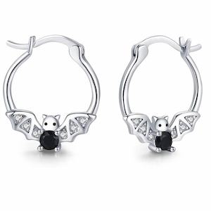 Clothing: Lil Batty Hoop Earrings