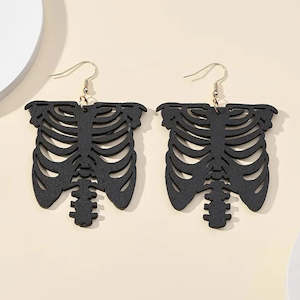 Clothing: Ribcage Earrings