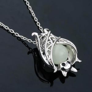 Clothing: Luminous Bat Necklace