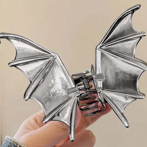 Gothic Batwing Claw Clip