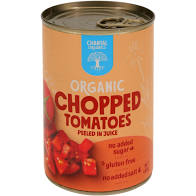 Canned Preserved Food: Chantal Organic Chopped Tomatoes 400g