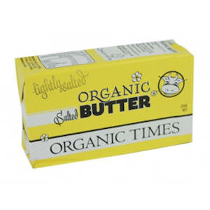 Organic Times Salted Butter 250g