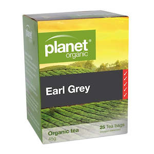 Beverages: Planet Organic Earl Grey Tea - 25 Bag