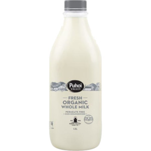 Puhoi Valley Organic Milk 1.5L