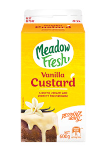 Meadow Fresh Vanilla Custard 600g