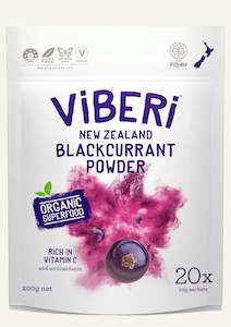 Viberi Blackcurrant Powder 200g