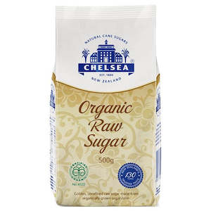 Baking: Chelsea Raw Organic Sugar 500g