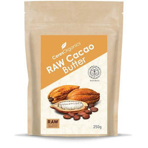 Baking: Ceres Raw Cacao Butter 250g