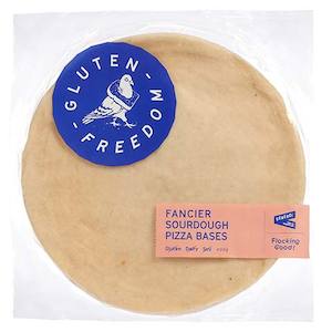 Gluten Freedom Fancier Sourdough Pizza Bases 2 Pack