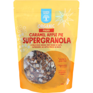 Chantal Organics Paleo Supergranola Caramel Apple Pie 400g