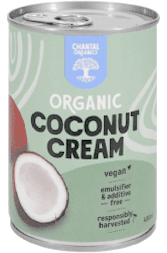 Chantal Organic Coconut Cream 400ml