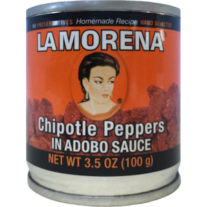 Canned Preserved Food: La Morena Chipotle Peppers in Adobo Sauce 200g