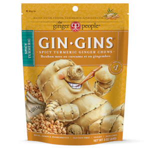 Gin Gins Spicy Turmeric Chews 150g