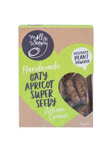 Cookies Cakes: Molly Woppy Oaty Apricot Super Seedy Cookies 185g