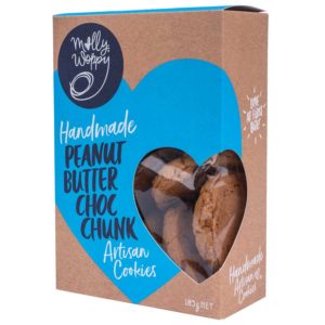 Molly Woppy Artisan Peanut Butter Dark Choccy Chunk 185g