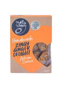 Molly Woppy Artisan Cookies Zingy Ginger Delight 185g