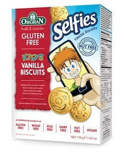 Orgran Vanilla Face Biscuits - Gluten Free 150g