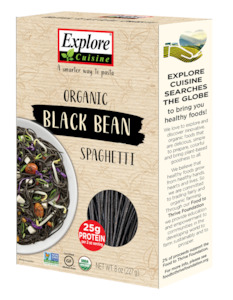 Explore Cuisine Black Bean Spaghetti 200g