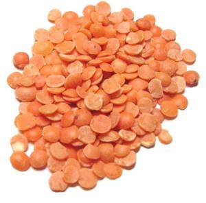 Red Split Lentils- Organic Pre Packed 500g