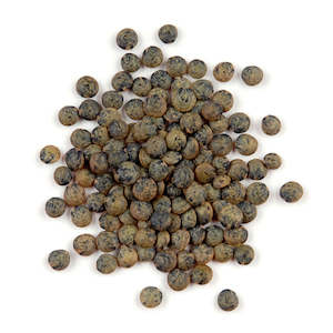 Pulses Legumes: French Green Lentils- Organic Pre Packed 1kg