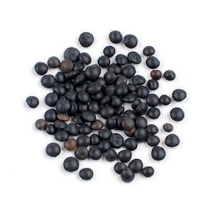 Black Beluga Lentils -  Organic Pre Packed 1kg