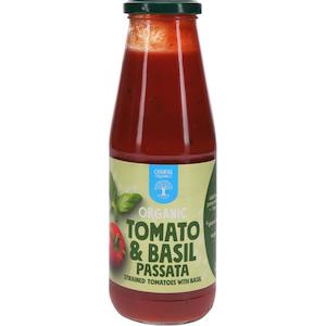 Sauces Chutneys Dressings: Chantal Organic Tomato & Basil Passata 680g