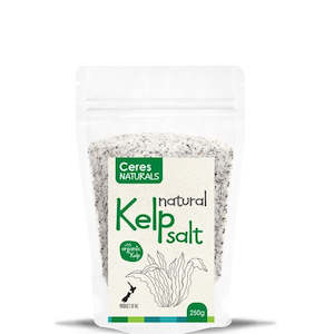 Seasonings Stocks: Ceres Natural Kelp Salt 250g