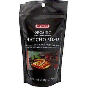 Seasonings Stocks: Mitoku Miso Hatcho Zip Lock Bag (Unpasteurised) 300g