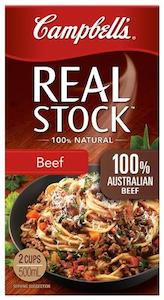 Seasonings Stocks: Campbell's Real Stock Beef 500ml