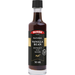 Queen Natural Vanilla Bean Extract with Seeds 50ml