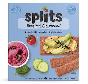 Splits Beetroot Crispbread 130g