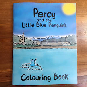 Books: Percy and the Little Blue Penguins Colouring Book