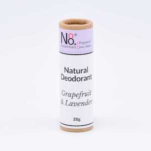 No 8. Essentials Natural Deodorant- Grapefruit & Lavender 28g