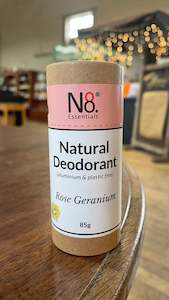 Deodorant: N8 Natural Deodorant Rose & Geranium 85g