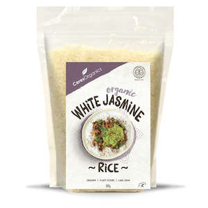 Pasta Grains: Ceres Organic White Jasmine Rice 500g