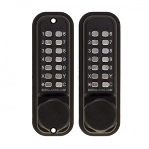 Building supplies wholesaling: Borg Marine Pro Grade 2000 Series Easy Code Change Digital lock - Single or Double Sided - BTI Hardware