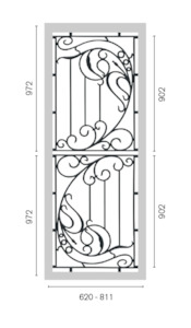 Door Panel 52 - BTI Hardware