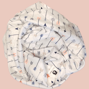 Baby wear: Arrow Muslin Swaddle Sheet