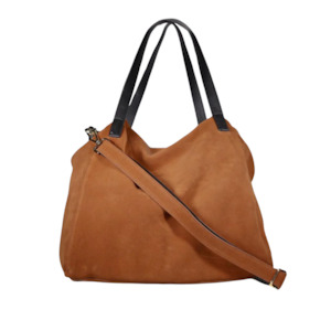 Minx Tote - Rust Suede