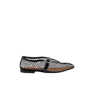 Walaia - Black Patent Mesh