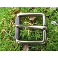 Solid Brass Roller Heavy Duty "d" Pin Belt Buckle