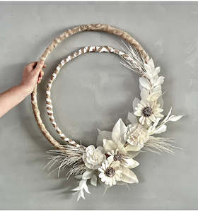 Flower: Dried Christmas Wreath Workshop