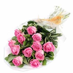 Flower: Pink Rose Bouquet