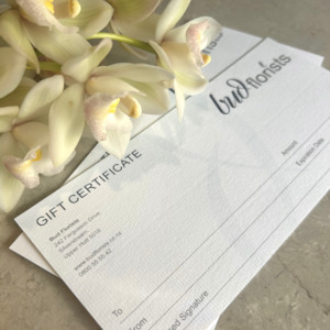 Bud Florist Gift Voucher