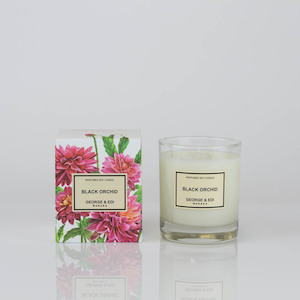 Flower: George & Edi - Black Orchid Candle