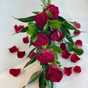 Six Red Rose bouquet